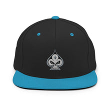 Load image into Gallery viewer, Black &amp; Teal Icon Snapback Hats - GRNDRZ
