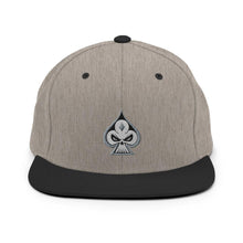 Load image into Gallery viewer, Heather Gray &amp; Black Icon Snapback Hats - GRNDRZ
